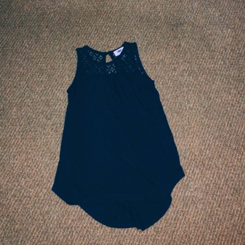 Old Navy Navy Dress Shirt